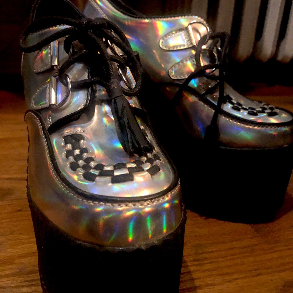 Current Mood creeper platform shoes